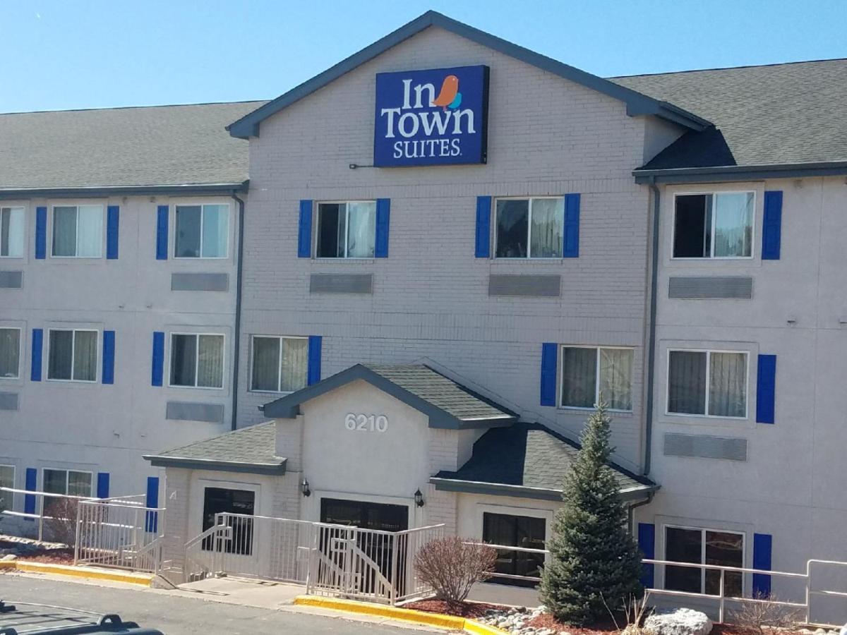 Intown Suites Extended Stay Колорадо Спрингс Екстериор снимка